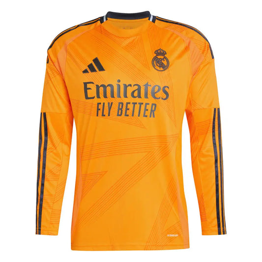 MAILLOT REAL MADRID EXTÉRIEUR MANCHE LONGUES 2024/2025 - KetShop Maillot