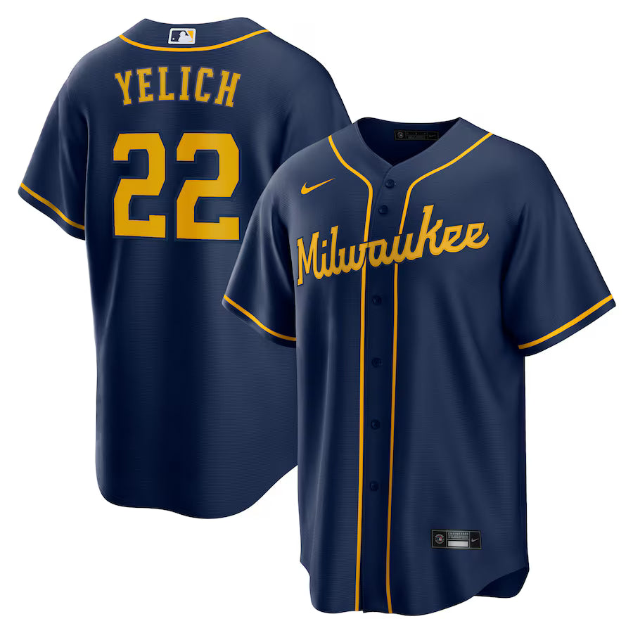 MAILLOT MILWAUKEE BREWERS - CHRISTIAN YELICH