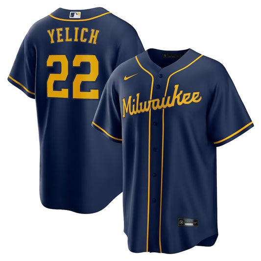 MAILLOT MILWAUKEE BREWERS - CHRISTIAN YELICH